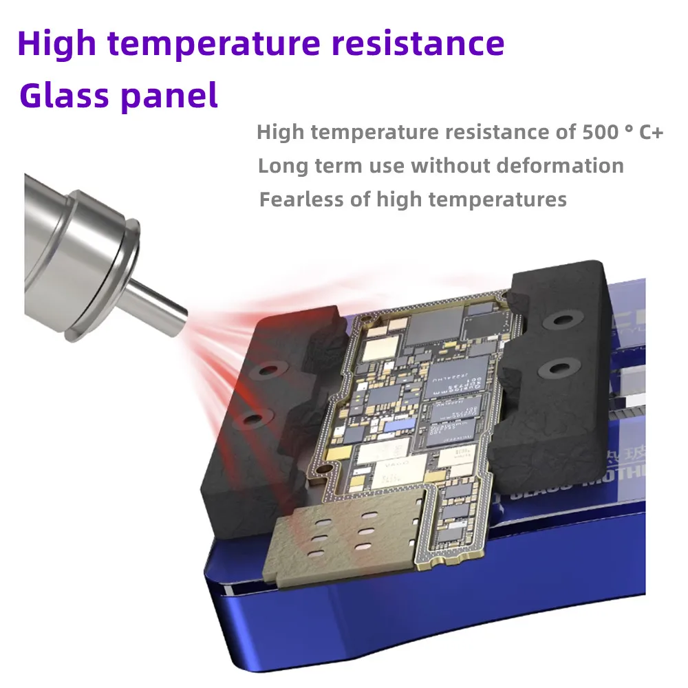 Mecânico g-fix mini chip de fixação universal placa-mãe dispositivo elétrico trabalho com microscópio chip do telefone móvel ic plantio reparação estanho