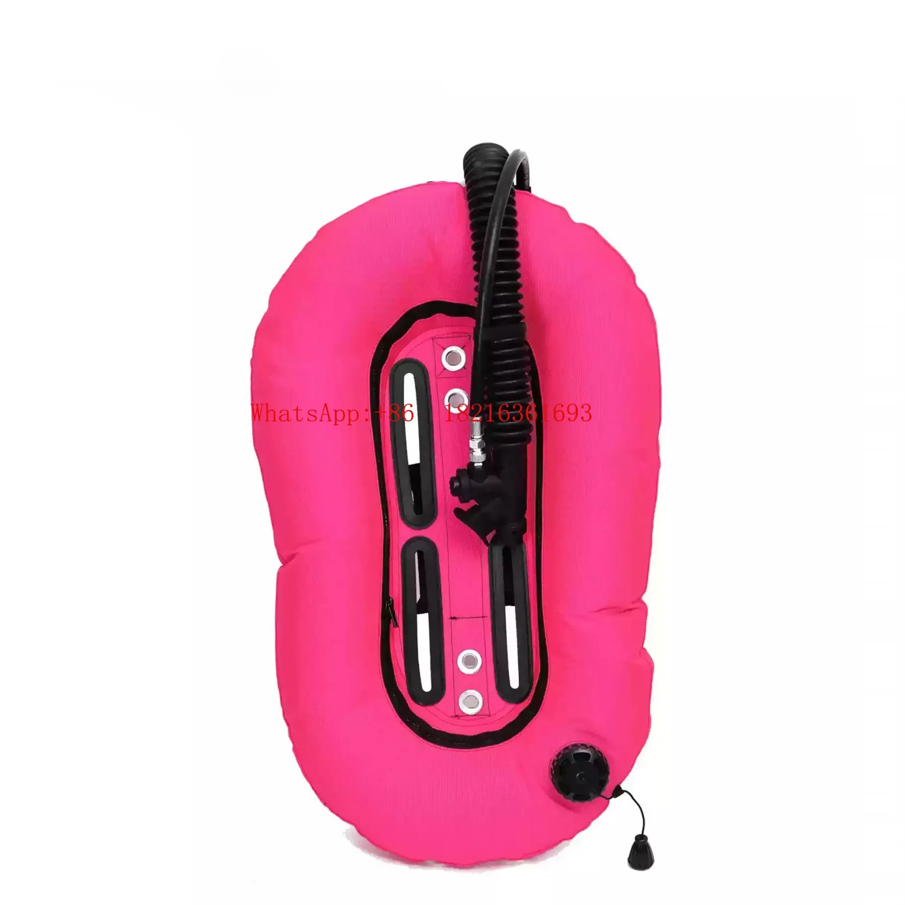Limited Offer DT25/30LBS Buoyancy Nylon Airbag With Webbing Square Groove With Low Pressure Pipe Fittings