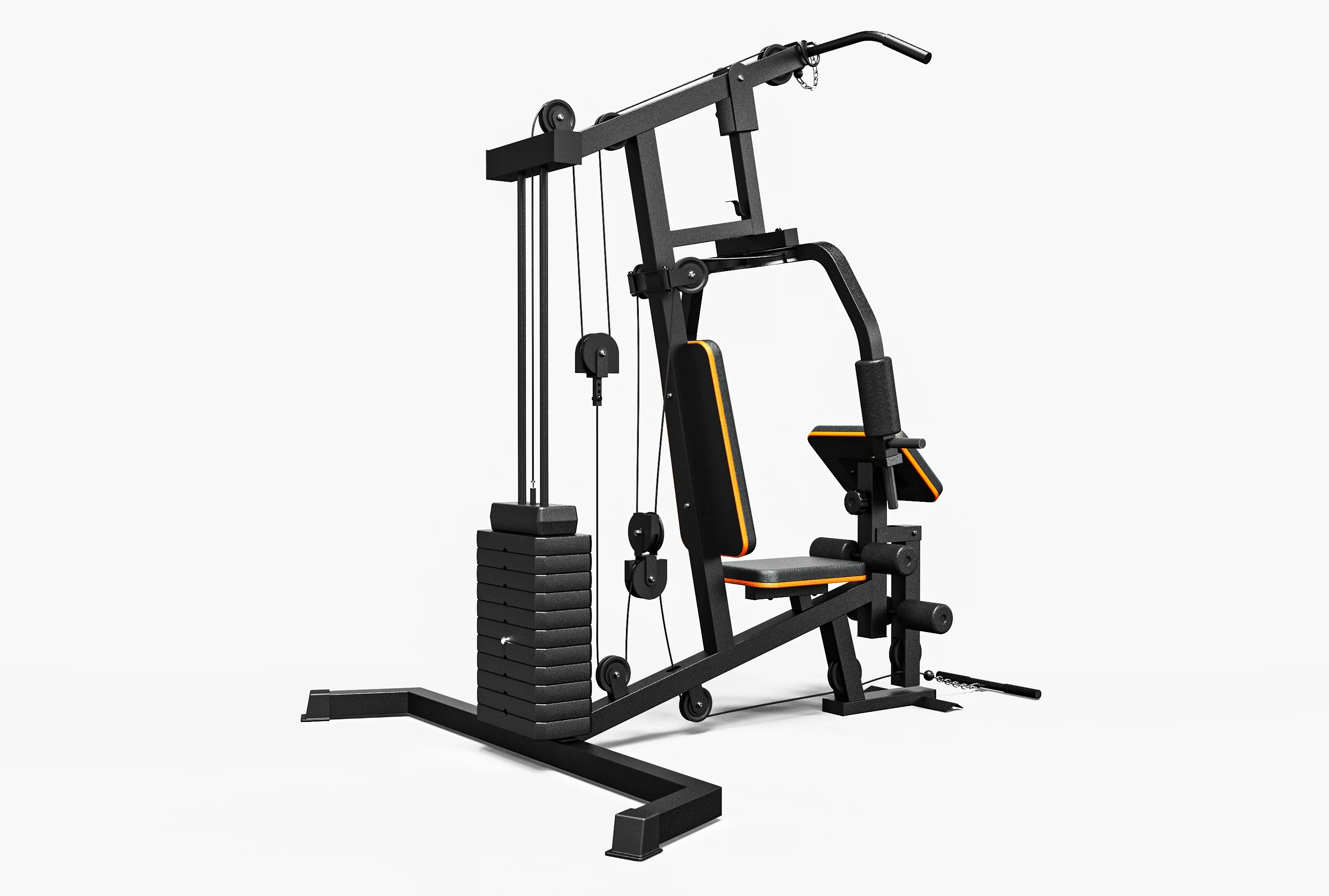 Newly Upgraded Home Gym Multifunctional Comprehensive Trainer Fitness Equipment Single Station Sports Combination Portable Equip