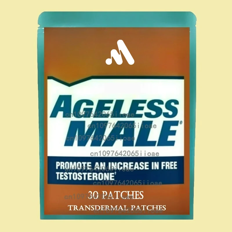 

30 Patches Free Testosterone Booster Transdermal Patches for Men, Increase Strength, Stamina, Energy