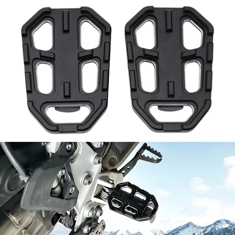 CNC Billet Wide Foot Pegs Pedals Rest Footpegs For BMW F750GS F850GS G310GS R1200GS R1250GS S1000XR R Nine T Scrambler Urban/GS