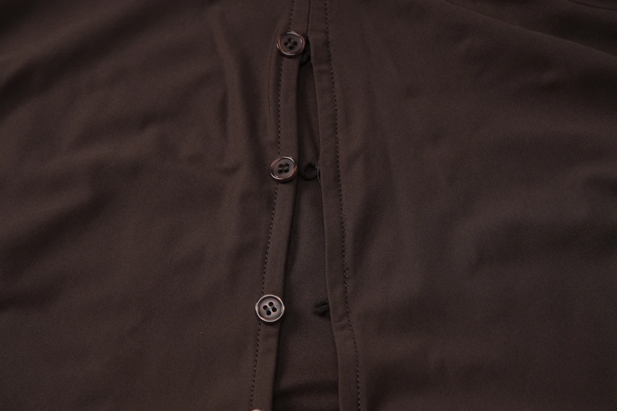Hugcitar Modischer, hoch taillierter, geraffter Rock mit Schlitz und Knöpfen, sexy, plissiert, unregelmäßig, Midirock, Sommer-Outfit für Damen, Streetwear, Party, Urlaub – Detail 6