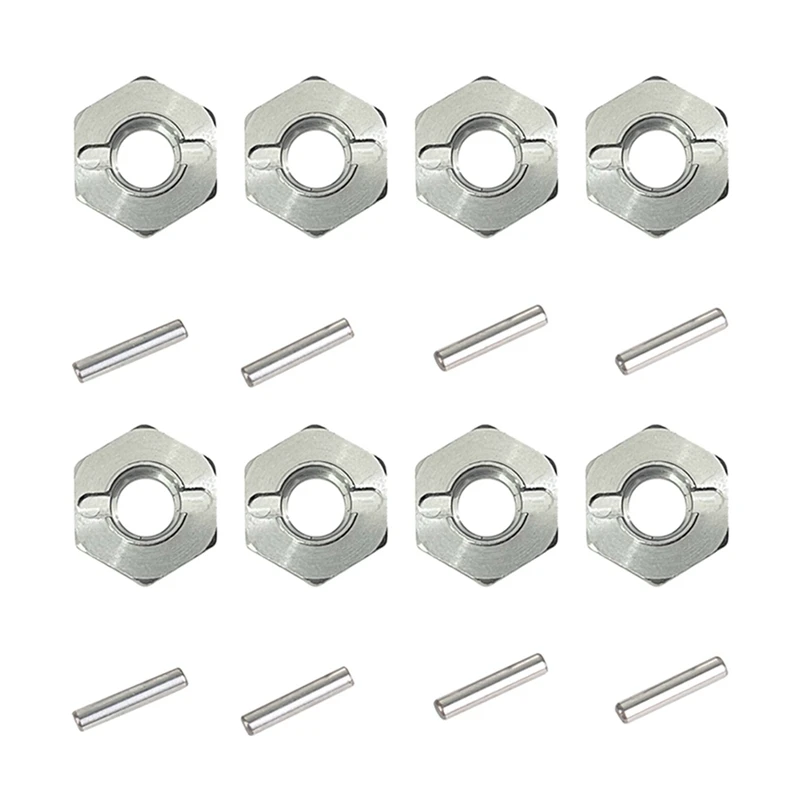 8 قطعة معدنية 12 مللي متر عجلة عرافة مهايئ توزيع ل HAIBOXING HBX 16889 16889A 16890 901 901A 903 903A 905 RC قطع غيار السيارات