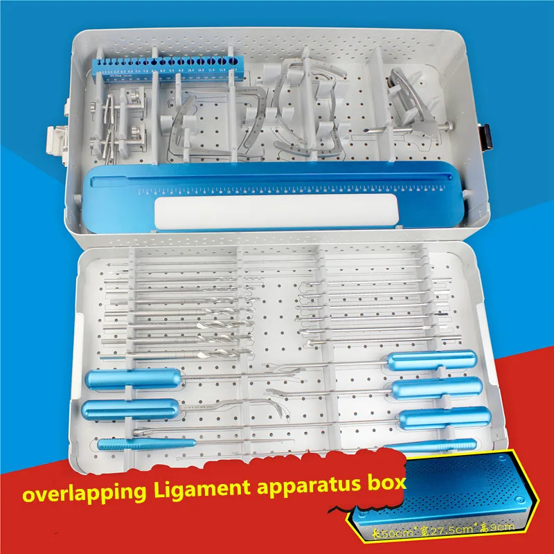 Orthopedic instrument medical sports medicine Cruciate ligament Surgical reconstruction repair Instrument box set full tool kit