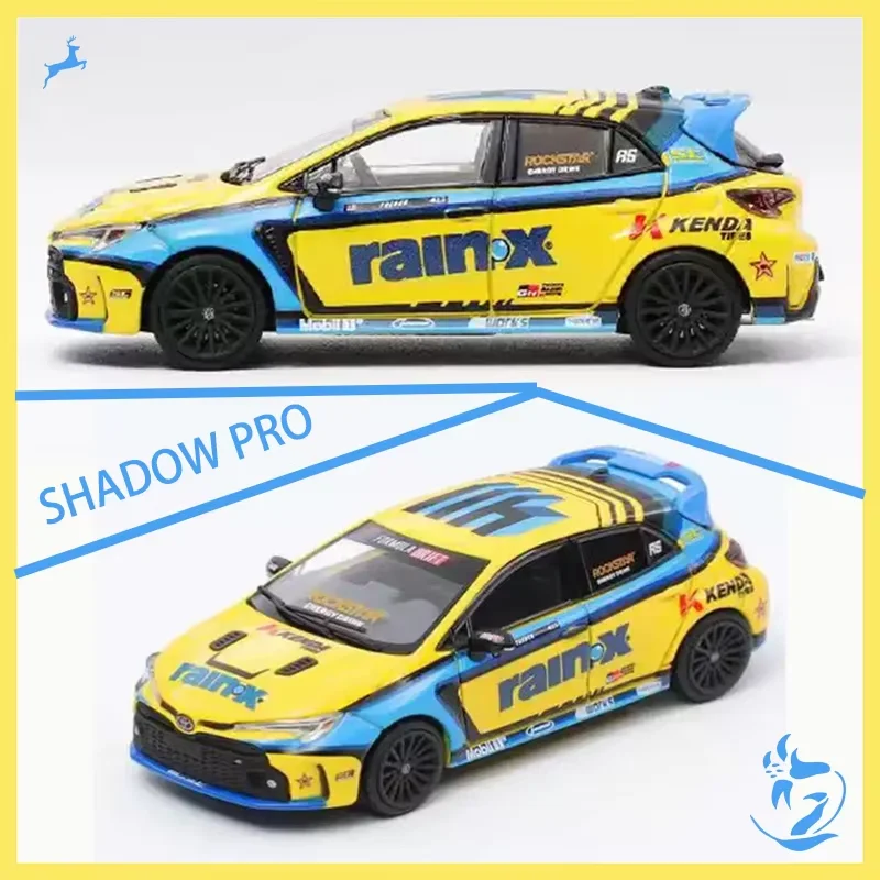 

Предпродажа 1:64 SHADOW PRO GR Corolla, модель автомобиля из сплава, статическая коллекция, украшенные праздничные подарки, игрушки, сувенирный подарок
