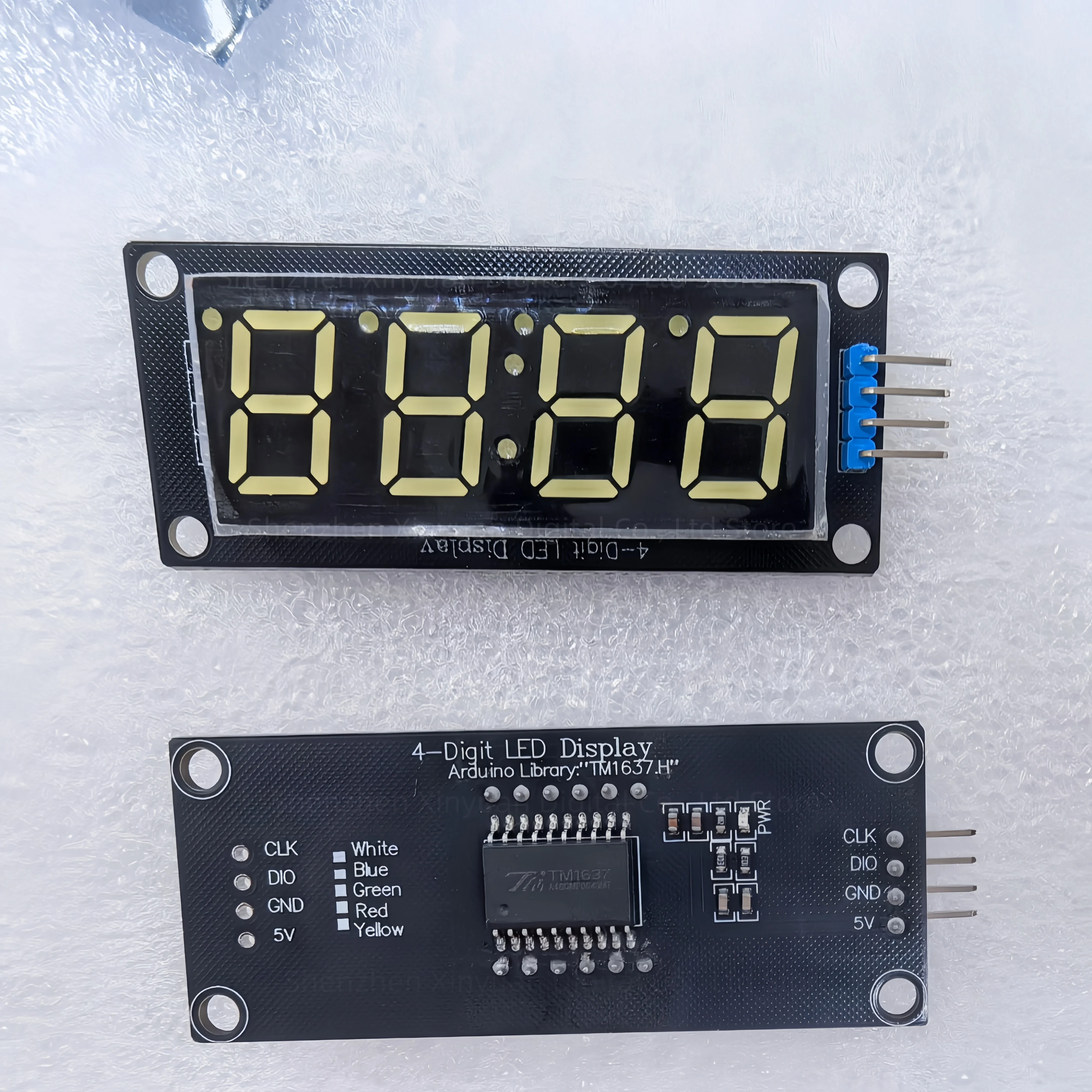 TM1637 0.56-inch four digit seven segment digital tube clock display module