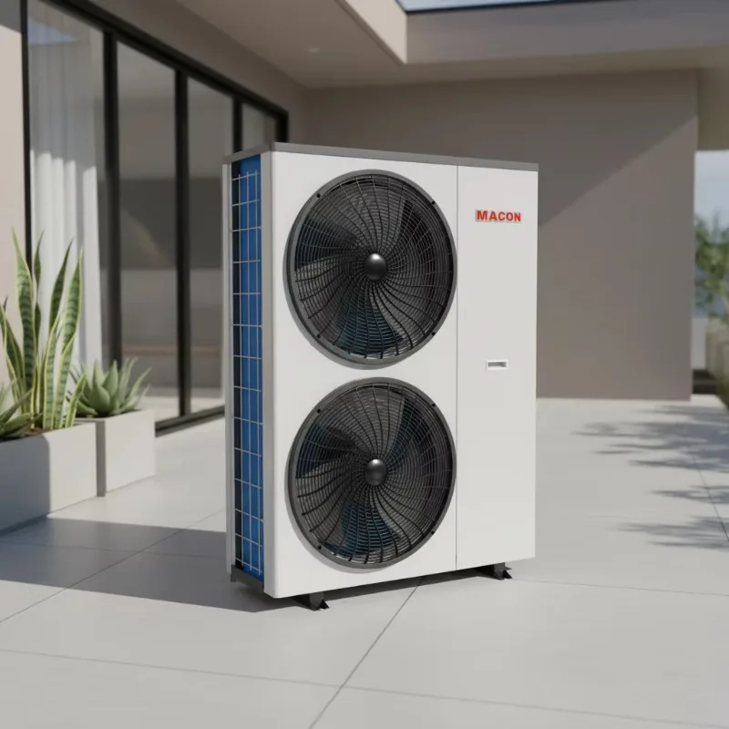 Macon 18kw air Source R32 High COP Full DC Inverter Heat Pump for Heating Cooling and Hot Water