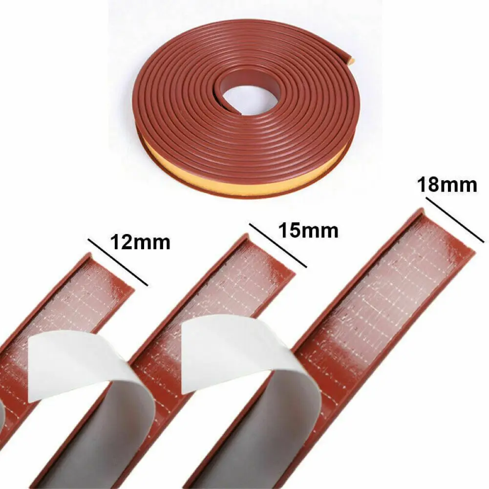 U-Shape Edge Banding Furniture Edge Strip Self Sticker Edging Trim Flexible Edge Protector For Countertop Table Cabinets Shelve