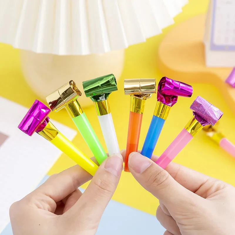 Blowing Telescopic Whistle Party Noise Generator, 5~100pcs