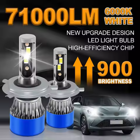 H7 H4 H11 LED Headlight 300W High Power H1 H8 H9 H13 HB4 HB3 9005 9006 9004 9007 9012 Turbo Lamps 6000K White Car Lights 12V