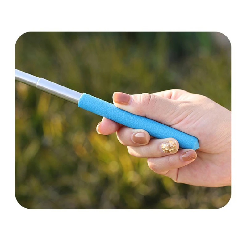 1Pc Retractable Fishing Net For Catching Insect Butterfly Dragonfly Outdoor Fishing Net Fun Game Toys Landing Net For Children