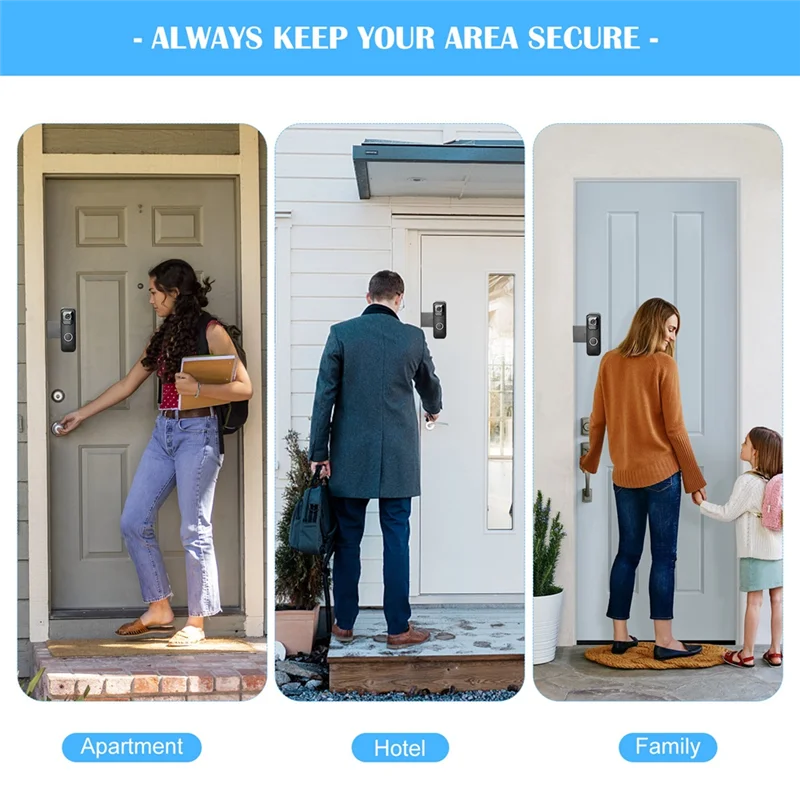 

Крепление для дверного звонка Blink, противоугонный кронштейн для дверного звонка, без сверления, не блокирующий датчик движения дверного звонка