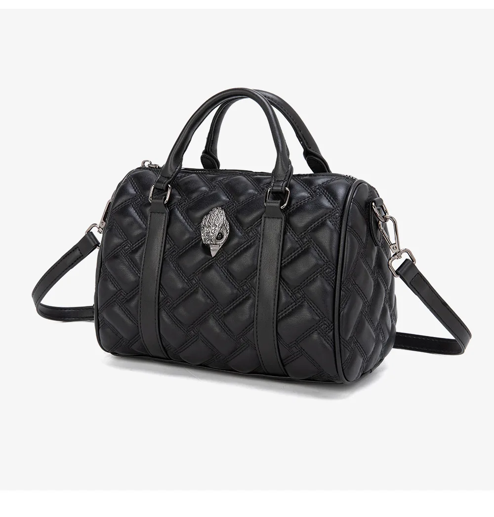 KURT GEIGER-Sac à Bandoulière pour Femme, de Bonne Qualité, Boston, à la Mode, PU Solide, pour Document, Fourre-Tout de Marque de Styliste