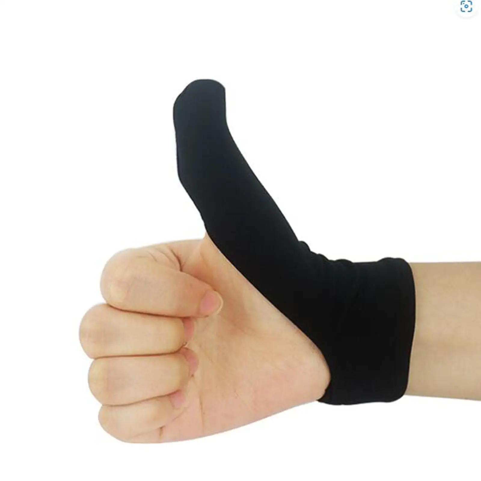 

Adjustable Bowling Thumb Sock Black Nylon Hand Stabilizer Equipment for Professional and Amateur Bowling Players