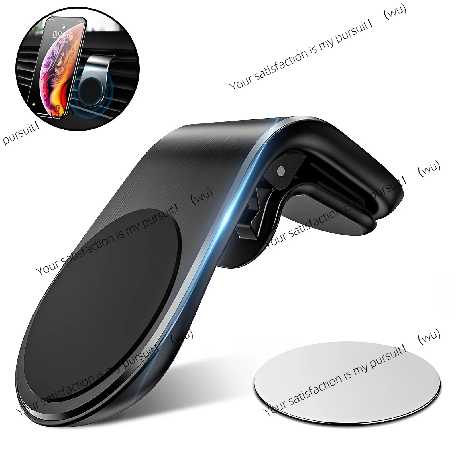 Car out trend magnetic mobile phone holder, suitable for iPhone Huawei, Samsung, Xiaomi