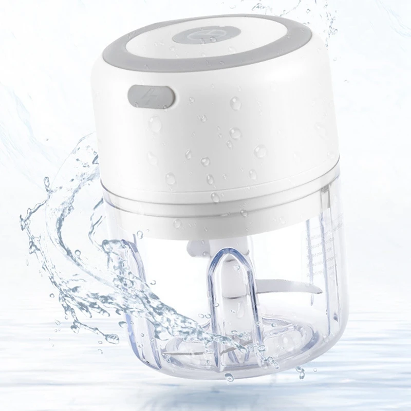 AD-250ML Mini USB электрическая мясорубка измельчитель чеснока перезаряжаемая дробилка кухонный комбайн