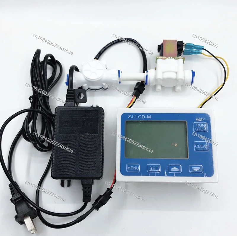 Digital Flow Meter and Quantitative Control Instrument for 2/3 PE Pipe, Specialized for Water Dispensers, Coffee Machines,