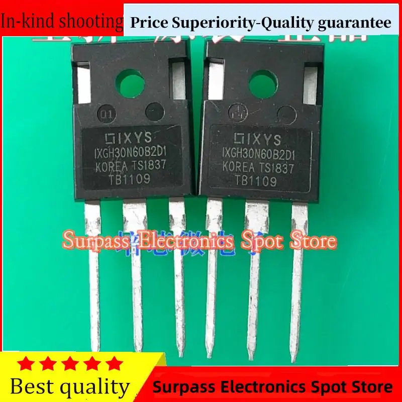 

10PCS-100PCS IXGH30N60B2D1 IGBT 600V/30A Price Superiority-Quality guarantee