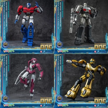 [Pre-order] hasbro & yolopark Amk Transformers One Optimus Prime Megatron Assembly Model Toy Anime Gift Action Figures