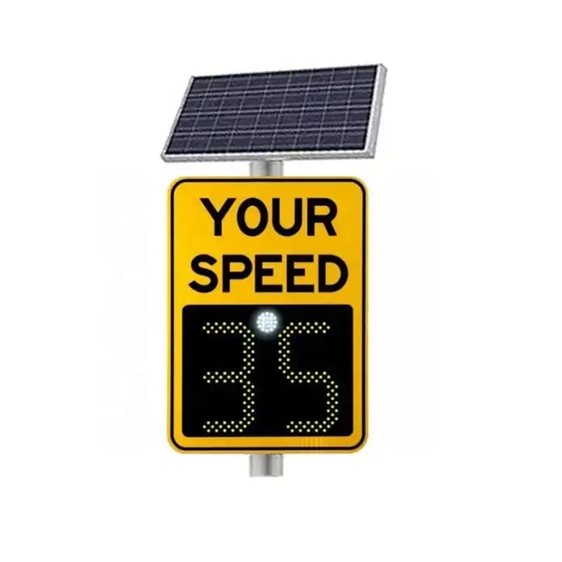 Customisable radar detector car speed  solar limit sign led display portable speed radar sensor speed detection