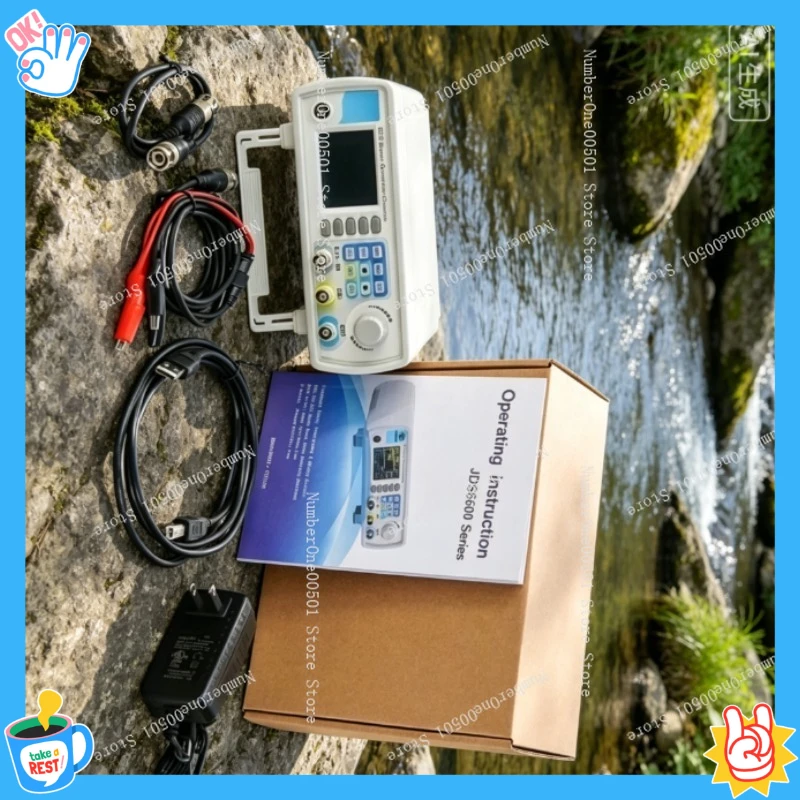 JDS6600 15/30/40/50/60MHz DDS Function Signal Generator Dual/2-Channel Frequency Meter Arbitrary Waveform Pulse Sweep Counte