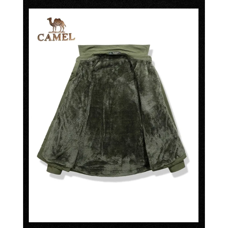 

camel Autumn Long Shirt Military Outdoor Shirt Large Outdoor Workwearmen shirtnmenshirt for men black shirtbutton up shirtdesi