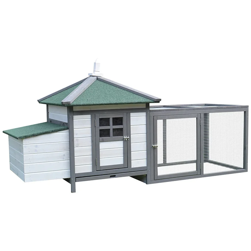 Chicken house outdoor chicken house chicken coop cage wooden nest household coop