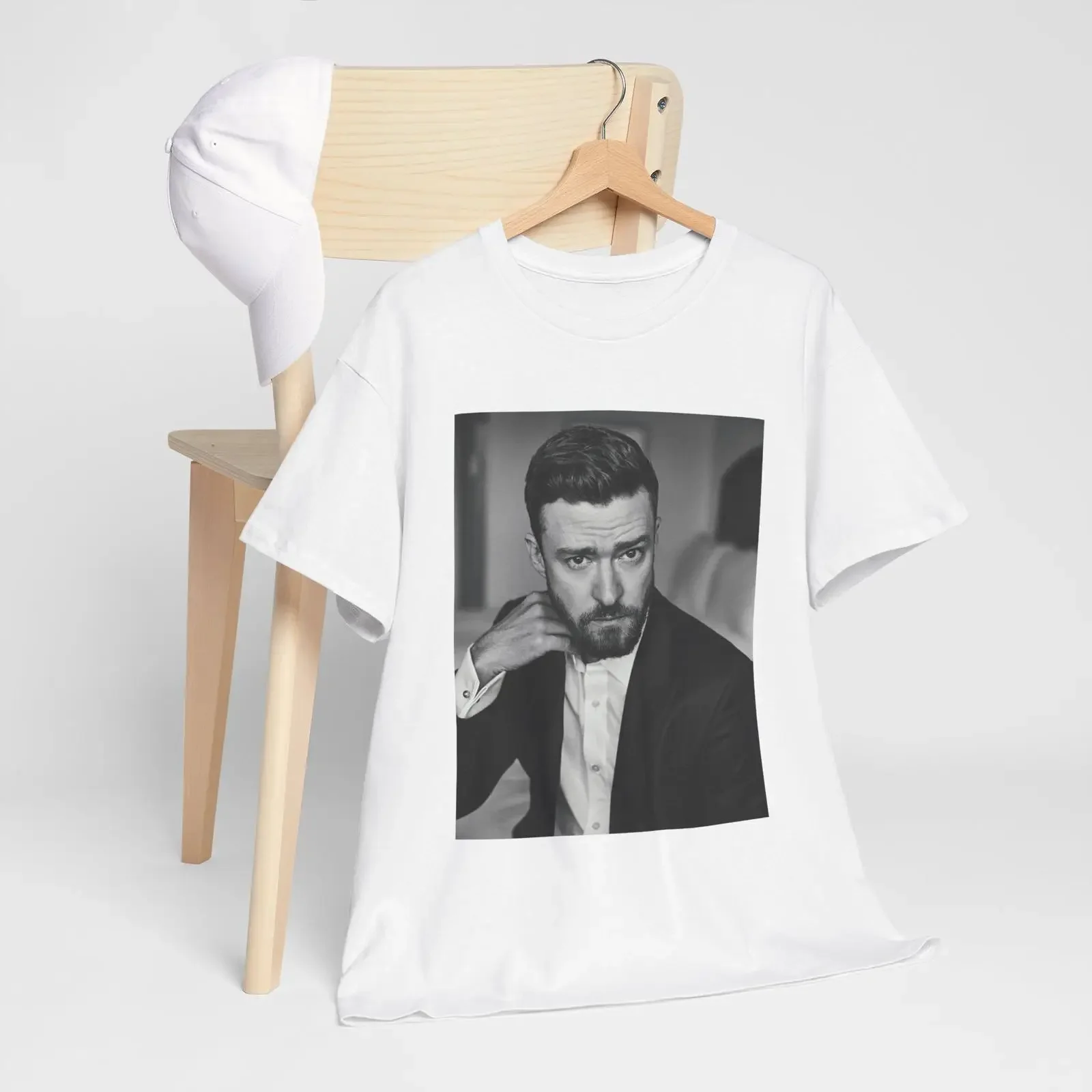 Justin Timberlake World Tour T Shirt Concert Fan  vintage Washed Breathable Slightly fashion Stretched graphic homme Stylish