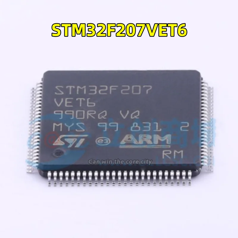 1-100 PCS/LOT Original Genuine STM32F207VET6 LQFP-100 ARM Cortex-M3 32-bit Microcontroller MCU