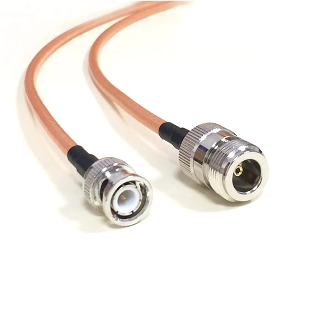 High-Quality Low-Loss BNC Male Plug Switch N Female Jack RF Coax Cable RG142 50CM 20