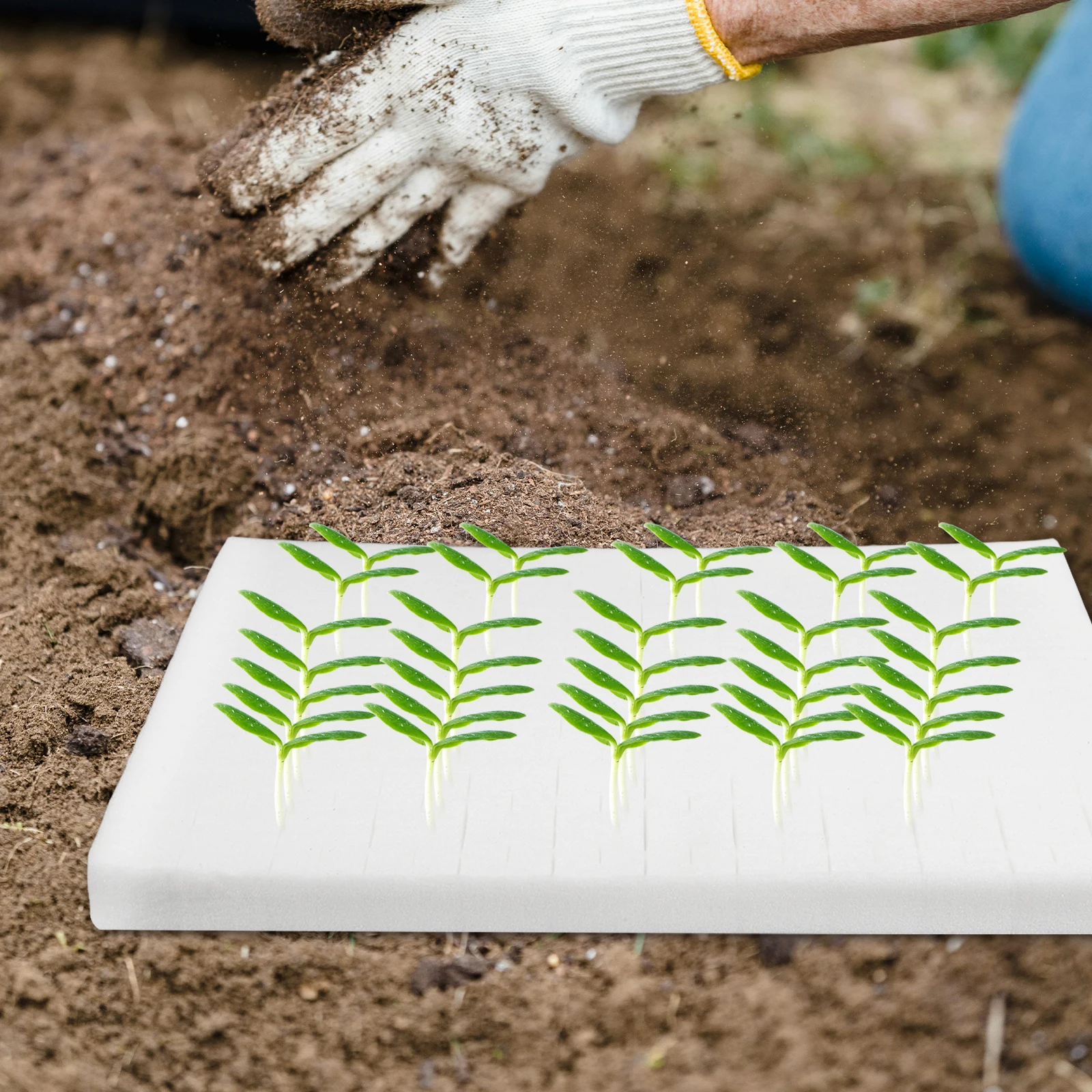 

2pcs Hydroponic Propagation Cultivation Sponge for Balcony Gardening Vegetable Tool Greenhouse Planting Medium