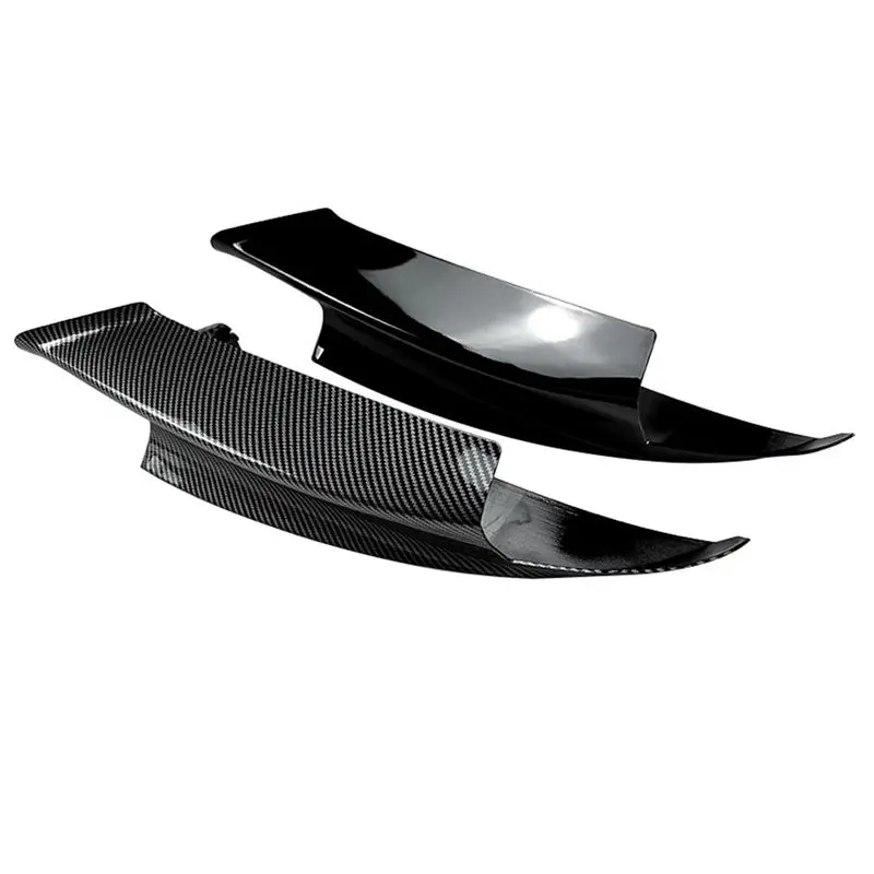 

AEF2-For BMW 3 Series E90 E91 E92 E93 M3 2006-2013 Front Bumper Lip Angle Diffuser Splitter Spoiler Protector Gloss Black Replac
