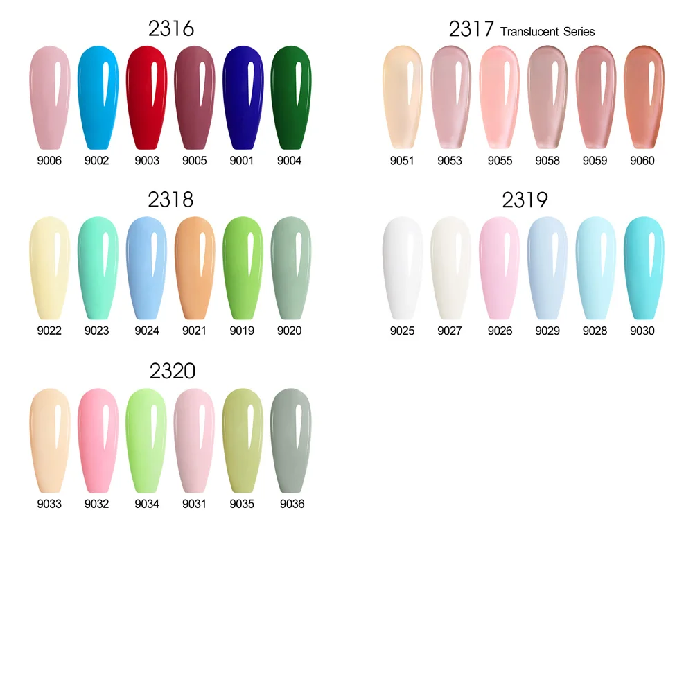 CANNI HEMA FREE Nagelgel-Nagellack-Set, TPO-FREI, VIP-Set, wunderschöne Farbe, semi-permanent, vollständige Abdeckung, Soak Off UVLED-Gel-Lack – Detail 14