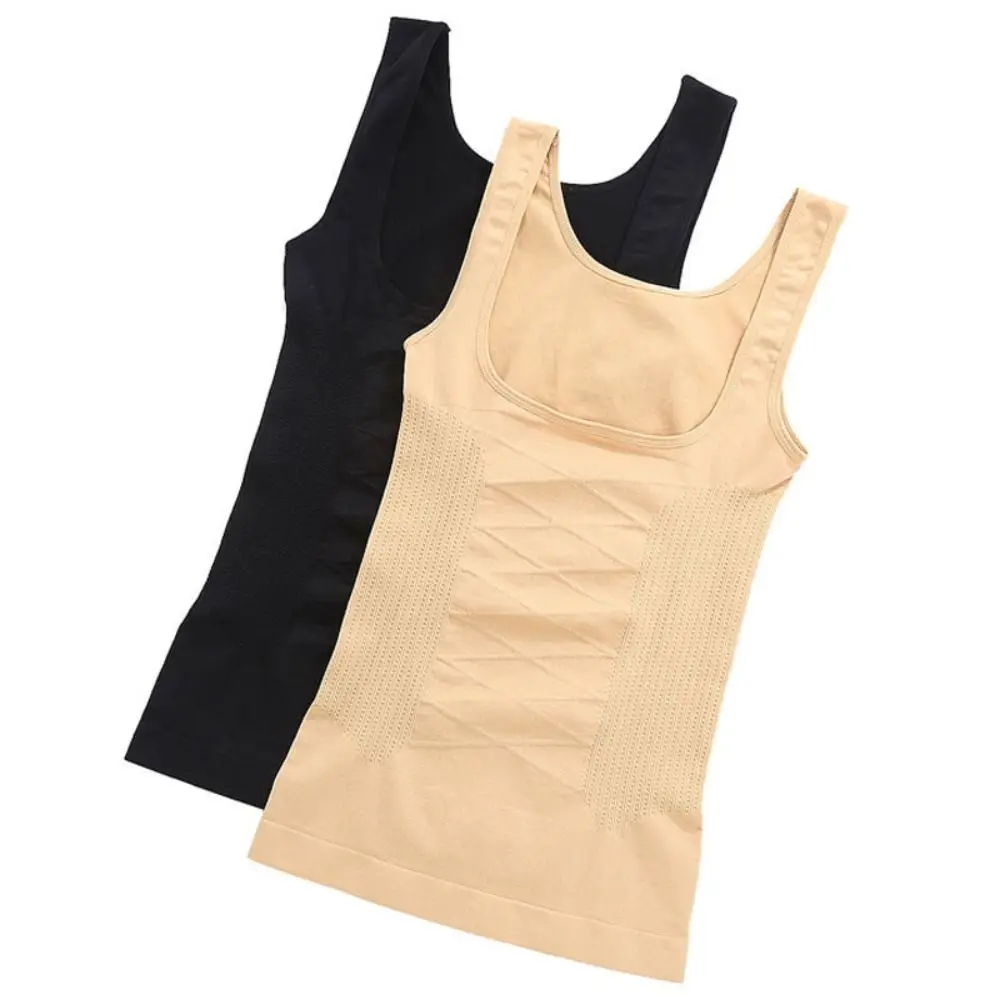 

Seamless Tummy Control Shapewear Compression Vest Corset Women's Waist Trainer Underwear Chest Support Slimming Body Shapers