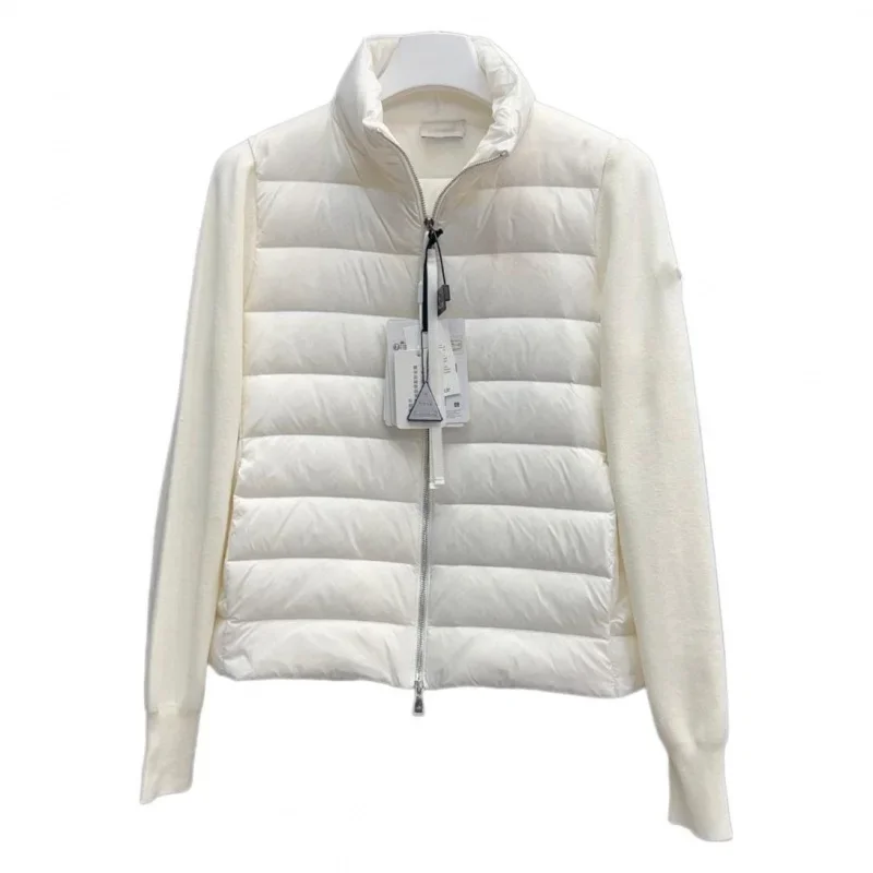 Moncl * r, chaqueta de Invierno para mujer, chaqueta gruesa con cremallera, chaquetas de plumón de 90 Ganso, moda, abrigo de invierno para mujer,