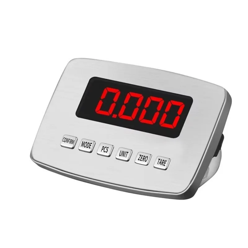 Stainless Steel Waterproof Weighing Digital Light Emitting Diode Indicator with Rechargeable Battery