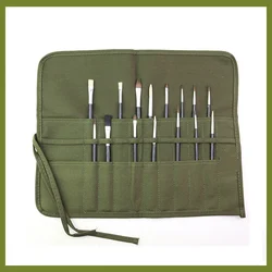 Paint Brush Holder, 22 Slots Paint Brush Storage for Acrylic Oil Watercolor Gouache Artist Paint Brush Roll Canvas Pouch