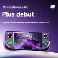 E6 Plus handheld game console electronic game console RK3566 dual system 5.0-inch touch high-definition large Projection screen
