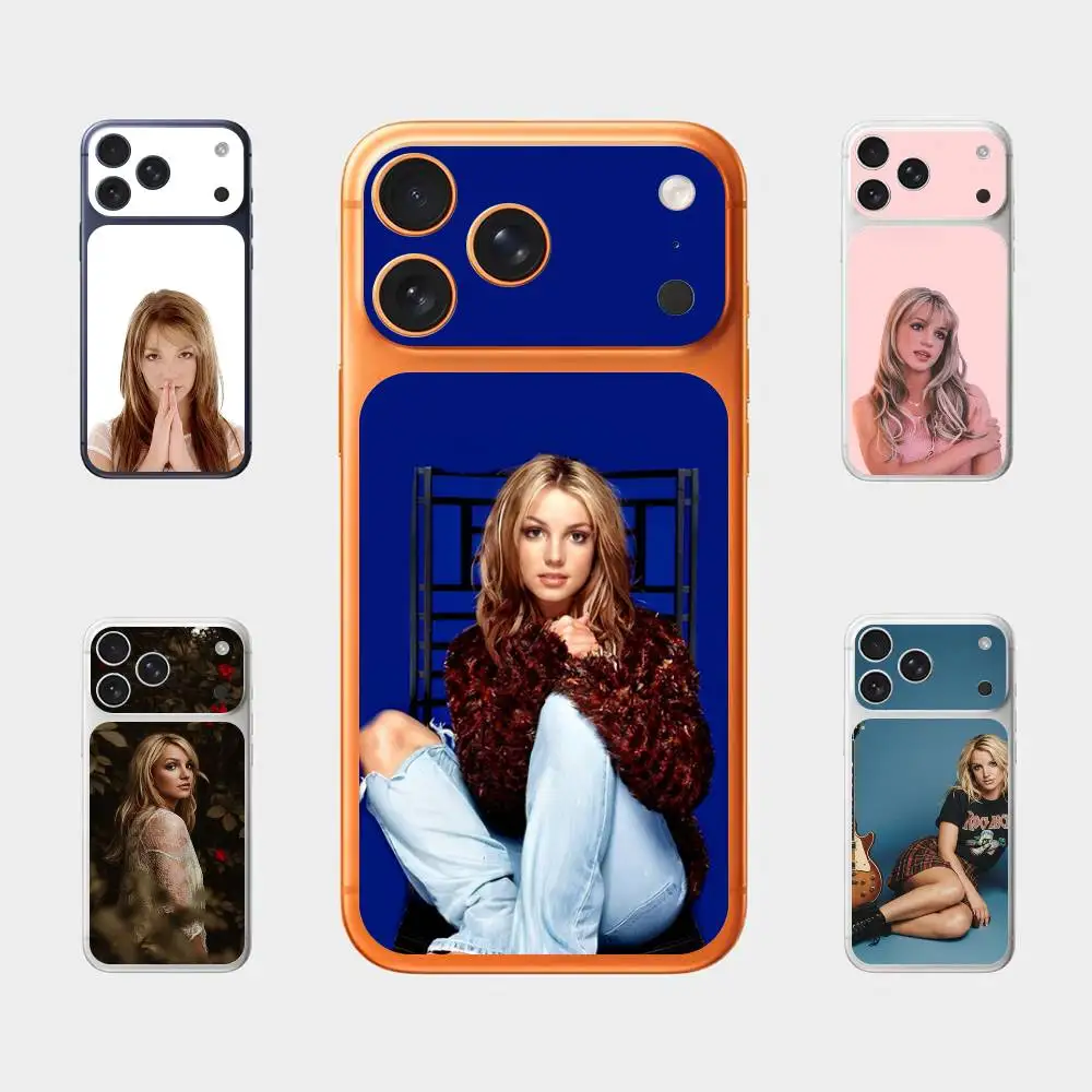 

B-Britney Singer Spears For Apple iPhone 17 Pro Max Full Back Cover Decal Wrap Skin Rear Protective Sticker Film
