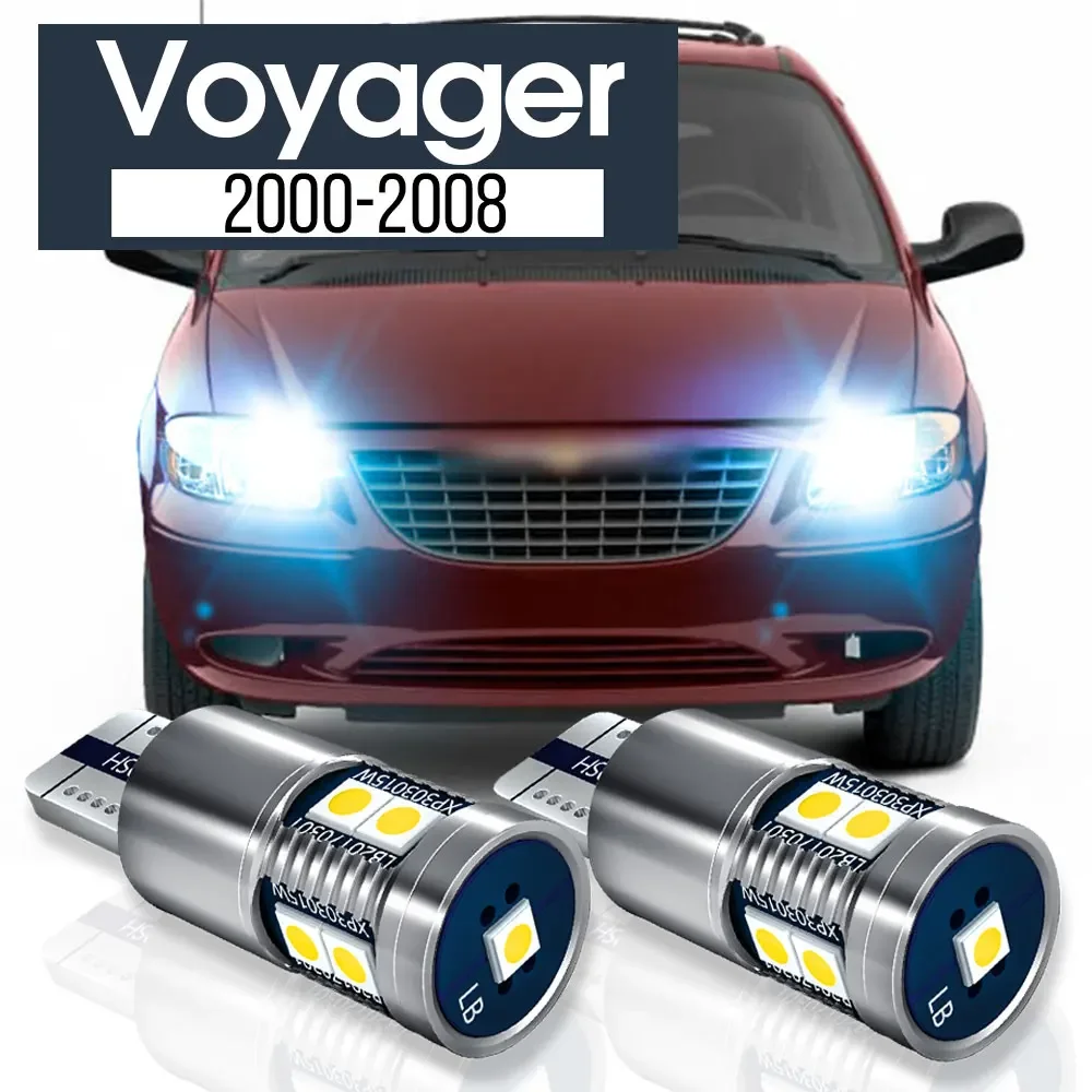 

LED 주차 조명 클리어런스 램프 액세서리 Canbus 크라이슬러 보이저 2000-2008 2001 2002 2003 2004 2005 2006 2007, 2 개