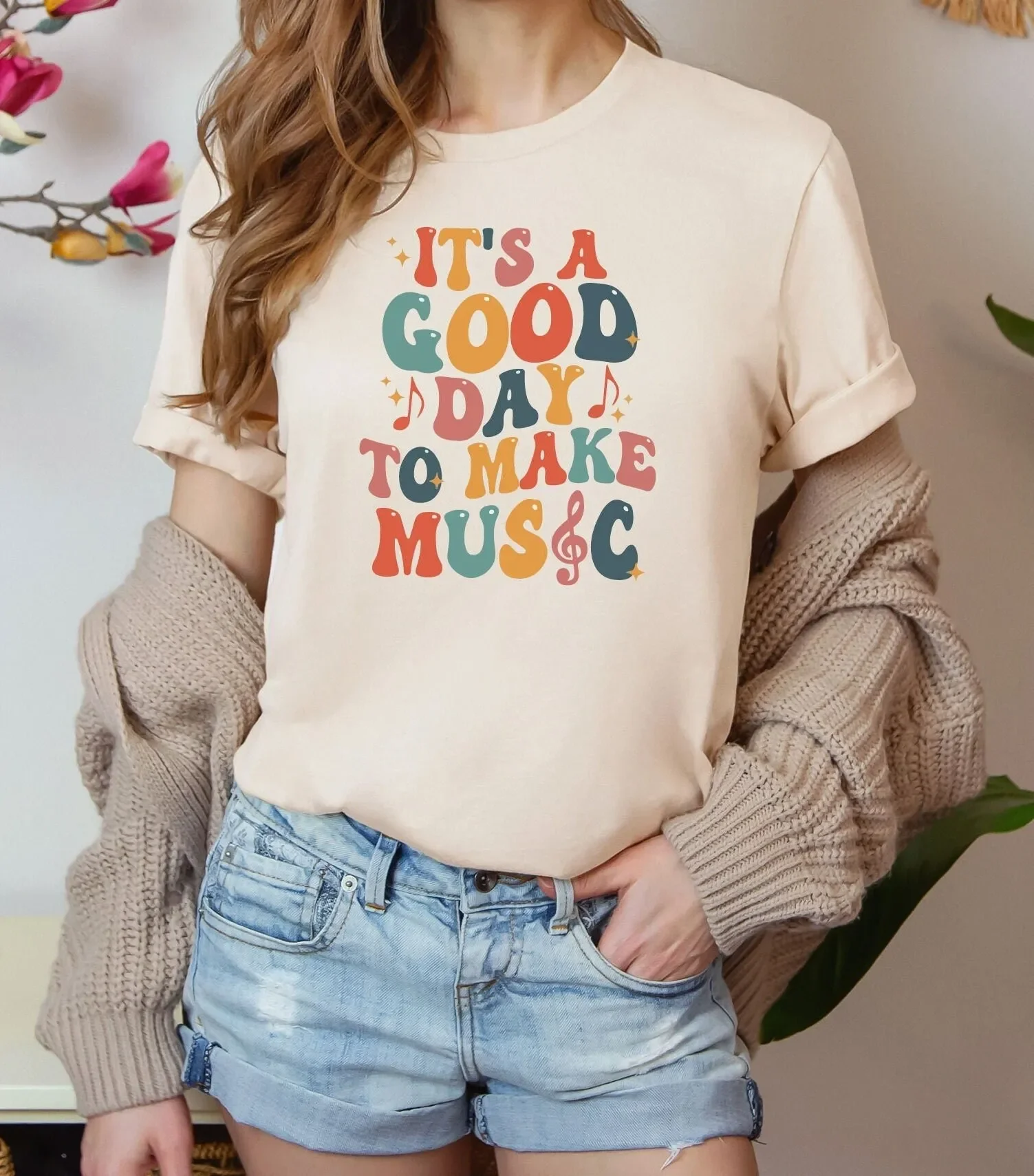 It'S A Good Day To Make Music T Shirt Teacher Class Chorus