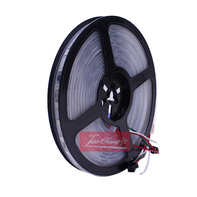 WS2811 24V 5050 LED strip light 60led/m Addressable Digital RGB flexible IP67 waterproof 5M