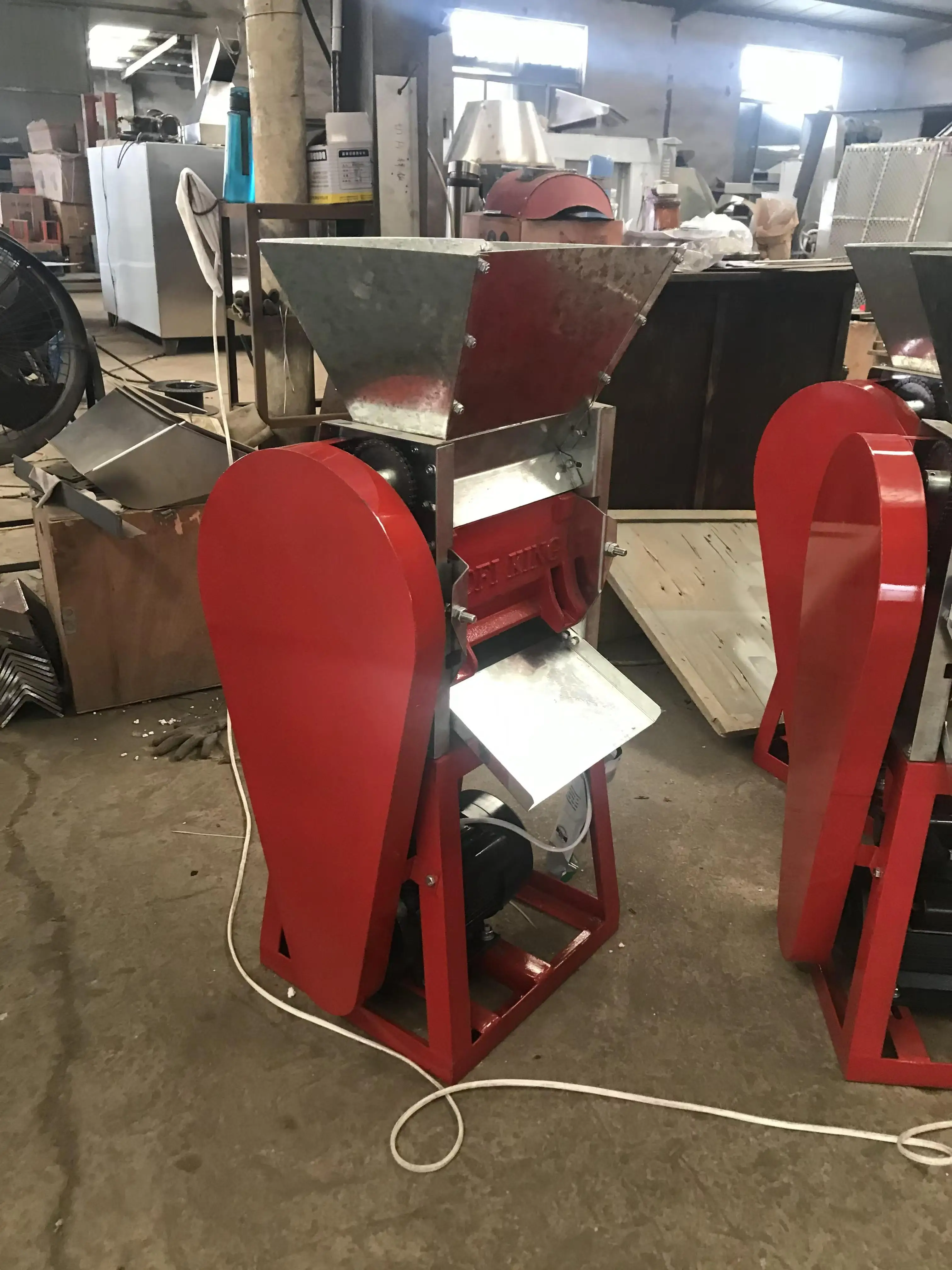 Wintop Factory Supply Price Small Manual Coffee Bean Peeler Cherry Coffee Pulping Machine