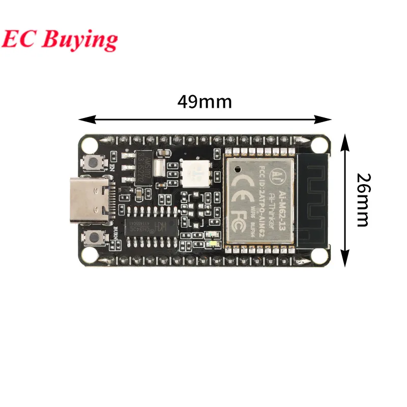 Ai-M62-12F Ai-M62-13 Ai-M62-M2-I Ai-M62-32S Kit Ai-M62-CBS Ai-M62-13U M2 M01L I WiFi 6 Bluetooth-c Ble 5.3 Wireless Module Board