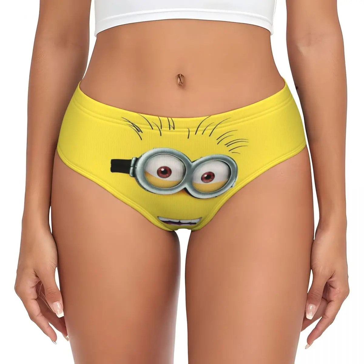 

Custom Women Minions Panties Comfort Manga Briefs Underwear