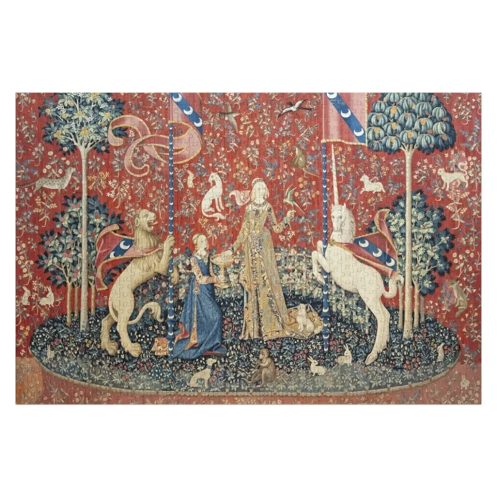 

The Lady and the Unicorn taste : La Dame à la licorne Le Got : La Dame a licorne Jigsaw Puzzle Works Of Art Puzzle