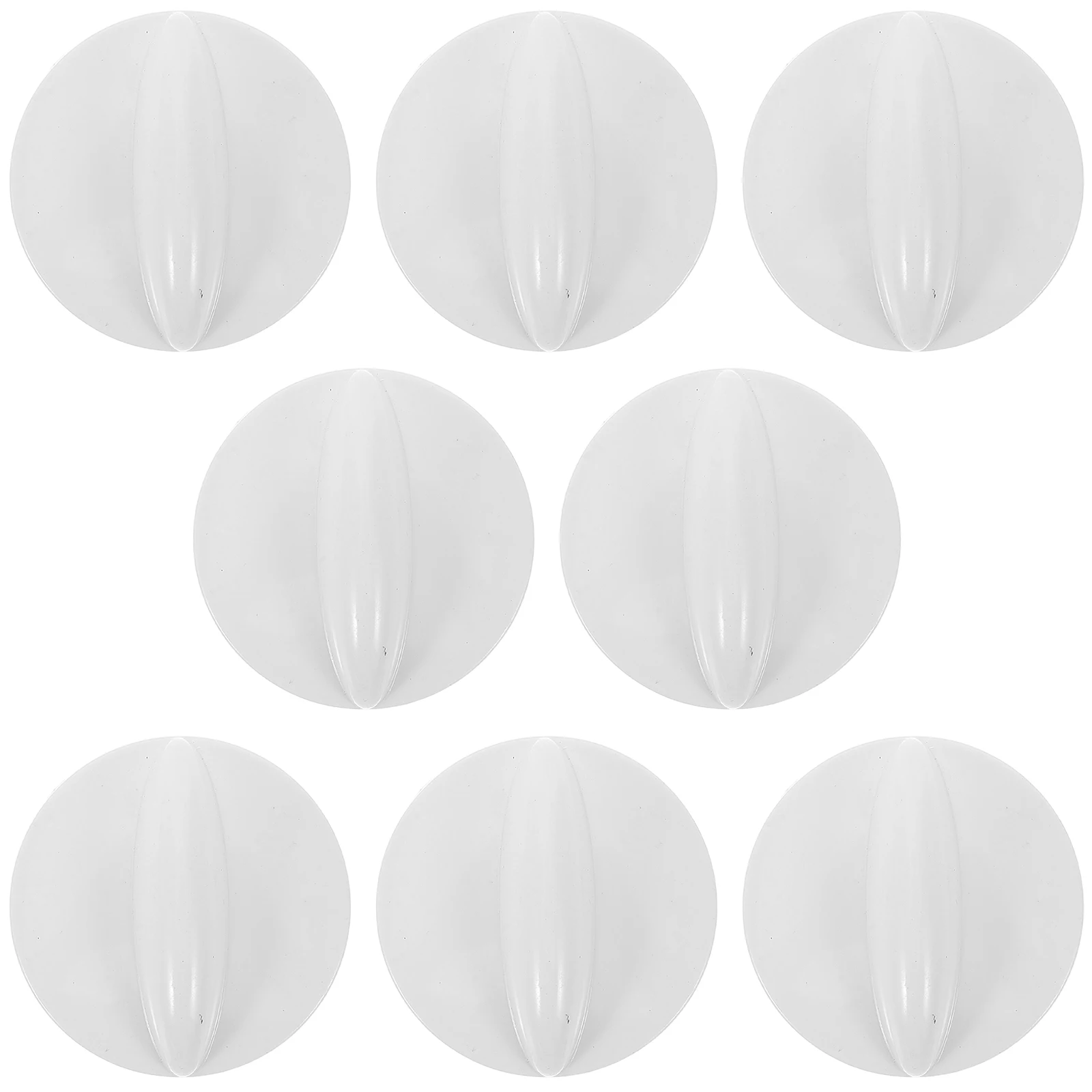 

8pcs White Refrigerator Temperature Controller Plastic Heater Knobs Replacement Adjustable Thermostat for Household