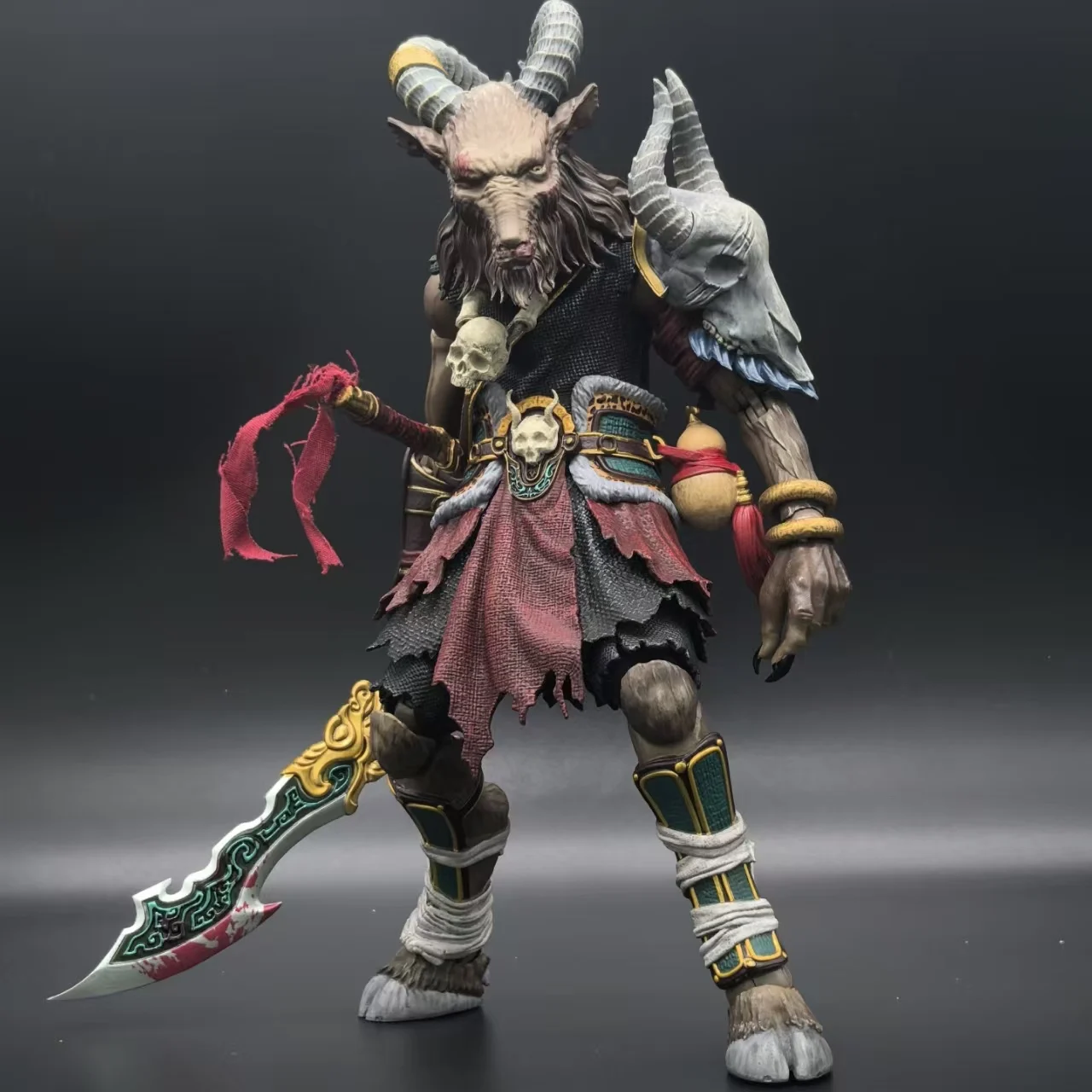 

Fancyrealm Action Figure Fengshen Series Yang Xian 1/12 Scale Posable Collectible Model Toy Gift Full Set With Goat Fairy