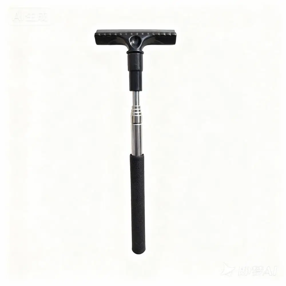 Extendable Design Telescopic Rearview Mirror Squeegee Portable Size Adjustable Extendable Window Cleaning Brush Frost Removal