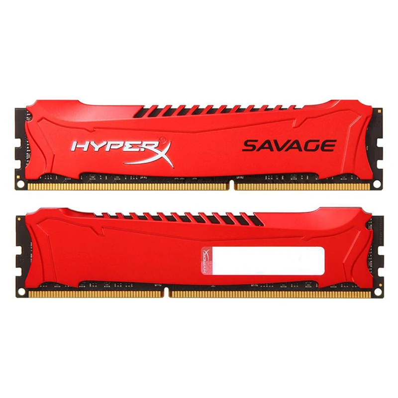1/2PCS HYPERX SAVAGE DDR3 RAM 4GB 8GB 1866MHz 1333 1600 2133 2400 MHz Desktop Memory 240Pins PC3-14900 12800 DIMM 1.5V PC RAM